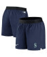 Фото #2 товара Women's Navy Seattle Mariners Authentic Collection Team Performance Shorts
