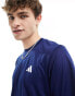 Фото #2 товара adidas Training Essentials t-shirt in navy