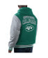 Фото #2 товара Men's Green, Gray New York Jets Player Option Full-Zip Hoodie Jacket