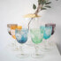 Фото #3 товара Бокалы и стаканы Pols Potten набор из стекла с орнаментом Пионов