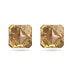 Фото #1 товара Swarovski Damen Ohrringe Ohrstecker Chroma Pyramidenschliff, Gelb, Goldlegierungsschicht 5613680