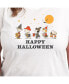 Trendy Peanuts Happy Halloween Plus Size Graphic T-shirt