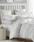 Фото #3 товара Charming Ruched Rosette Duvet Cover Set - Twin/Twin XL