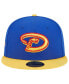 ფოტო #3 პროდუქტის Men's Royal, Yellow Arizona Diamondbacks Empire 59FIFTY Fitted Hat