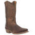 Фото #2 товара Laredo Nico Square Toe Cowboy Mens Brown Casual Boots 68398