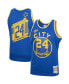 Men's Rick Barry Royal Golden State Warriors 1966-67 Hardwood Classics Swingman Jersey