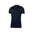 Фото #1 товара Мужская футболка спортивная черная однотонаня Nike Park 20