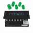Фото #1 товара Гель для наращивания ногтей NOOVES Glitter green (20 штук)