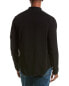 Фото #4 товара John Varvatos Multi Button Band Collar Shirt Men's Black L