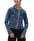 Women's Kiri Denim Jacket Синий, XL - фото #3