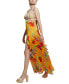 Women's Serena Crochet-Trim Maxi Dress PARROT PARADISE PRINT, L - фото #3