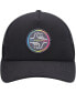 ფოტო #3 პროდუქტის Quicksilver Men's Black Groundswell Trucker Snapback Hat