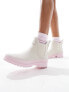 Barbour Mallow short wellington boots in stone exclusive to asos OAK/SHELL PINK, 41 - фото #7