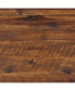Фото #8 товара Журнальный столик Alaterre Furniture Claremont из массивной древесины с выдвижным ящиком и нижней полкой.
