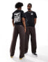 Фото #8 товара Obey bigwig baggy skate unisex jeans in brown