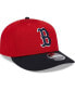 Фото #4 товара Men's Red Boston Red Sox 2024 Batting Practice Low Profile 9FIFTY Snapback Hat