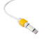 Фото #3 товара LogiLink AA0091G - 3 mm - Yellow - Plastic,Silicone - 20 mm - 10 mm