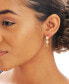 ფოტო #3 პროდუქტის Women's Cubic Zirconia Honeycomb and Butterfly Dangle Earrings