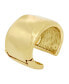 ფოტო #2 პროდუქტის Gold-Tone Sculpted Statement Bangle Bracelet