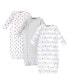 ფოტო #1 პროდუქტის Baby Girl Organic Kimono Gown 3-Pack