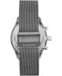 ფოტო #3 პროდუქტის Men's Chronograph Holst Gunmetal Stainless Steel Mesh Bracelet Watch 42mm