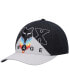 ფოტო #2 პროდუქტის Men's Black, Gray Relm Flex Hat