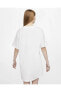 Sportswear Essential Beyaz Renk Kadın Elbisesi