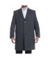 Luke Wool Mens Tailored 37" Walker Jacket Top Coat Car Coat Overcoat