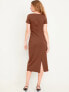 Square-Neck Midi Dress