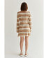 ფოტო #2 პროდუქტის Women's Noelle Stripe Play Cover Up Mini Dress