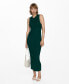 ფოტო #1 პროდუქტის Women's Knit Long Dress