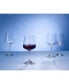 Фото #2 товара Ovid Red Wine Glass, Set of 4