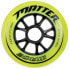 MATTER WHEELS Image F1 Skates Wheels Черно-желтый, 84 mm - фото #2