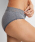 Фото #3 товара Women's Cotton Blend Lace-Trim Hipster Underwear, Created for Macy's