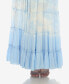 Women's Smocked Ruffle Maxi Dress