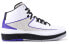 Фото #3 товара Jordan Air Jordan 2 Retro Dark Concord 中帮 复古篮球鞋 男款 白紫色 / Кроссовки Jordan Air Jordan 385475-153