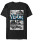 Фото #1 товара Marvel Men's Comic Collection Venom Action Panels Short Sleeve T-Shirt