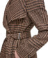 ფოტო #5 პროდუქტის Womens Asymmetrical Belted Wrap Coat, Created for Macys