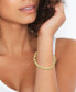 ფოტო #2 პროდუქტის 18k Gold Plated Curb Link Bracelet