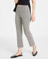 Women's Ponte Kick-Flare Ankle Pants, Regular and Short Lengths, Created for Macy's