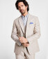 Фото #1 товара Men's Modern-Fit TH Flex Stretch Chambray Suit Separate Jacket