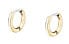 Фото #1 товара Gold-plated steel hoop earrings Ø1.2 cm Creole SAUP21