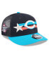 Фото #1 товара Men's Navy/Teal Cincinnati Reds 2024 MLB All-Star Game Meshback Low Profile 9FIFTY Snapback Hat