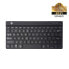 Фото #5 товара R-Go Compact Break R-Go ergonomic keyboard - QWERTY (US) - bluetooth - black - 75% - Wireless - Bluetooth - Membrane - QWERTY - Black
