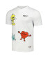 Men's and Women's White Looney Tunes Positive Energy T-shirt