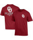 Фото #2 товара Men's Crimson Oklahoma Sooners Stack 2-Hit T-shirt