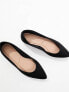 Фото #5 товара New Look pointed flat shoe in black