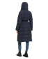 Фото #3 товара Women's Hooded Maxi Down Coat With Self Tie