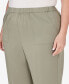 Фото #4 товара Plus Size Tuscan Sunset Twill Short Length Pant