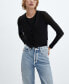 ფოტო #3 პროდუქტის Women's Forward Seams Detail Straight Jeans
